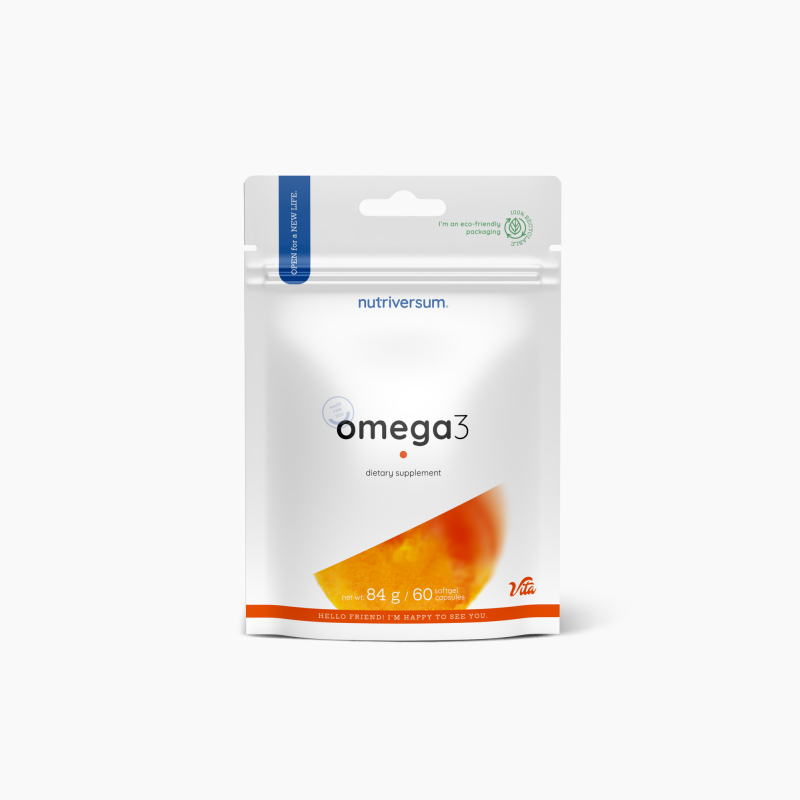 63011Α NUTRIVERSUM Ωμέγα3 - 60 Softgels - Image 1