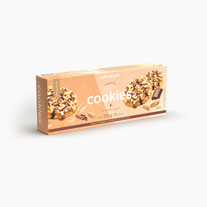 63032A NUTRIVERSUM Μπισκότα Peanut - Image 1