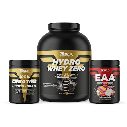COMBO5 COMBO 5 Tesla Hydro Whey Zero 2.270gr + Tesla Creatine 300gr + Tesla EAA 300gr - Image 1