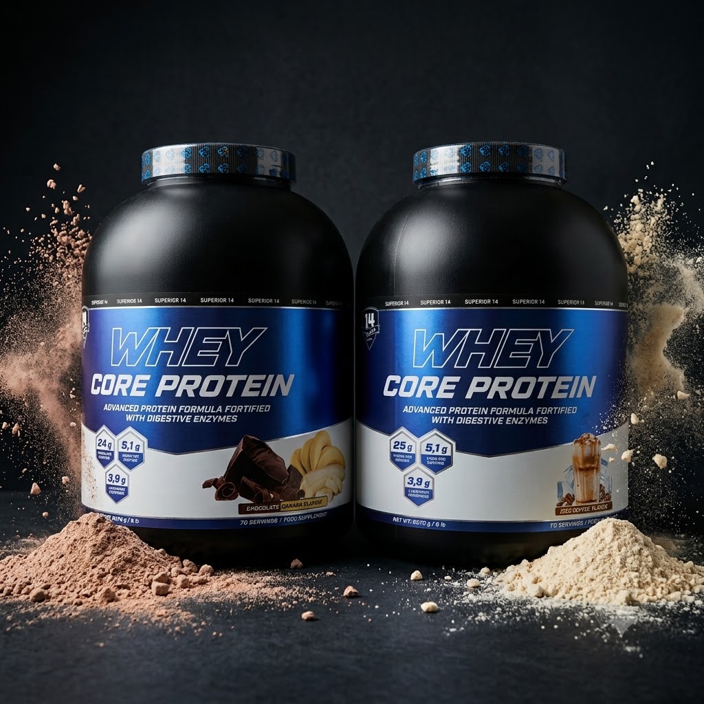 4321 COMBO14 WHEY CORE PROTEIN (2x2270gr) DUO PACK - Image 1