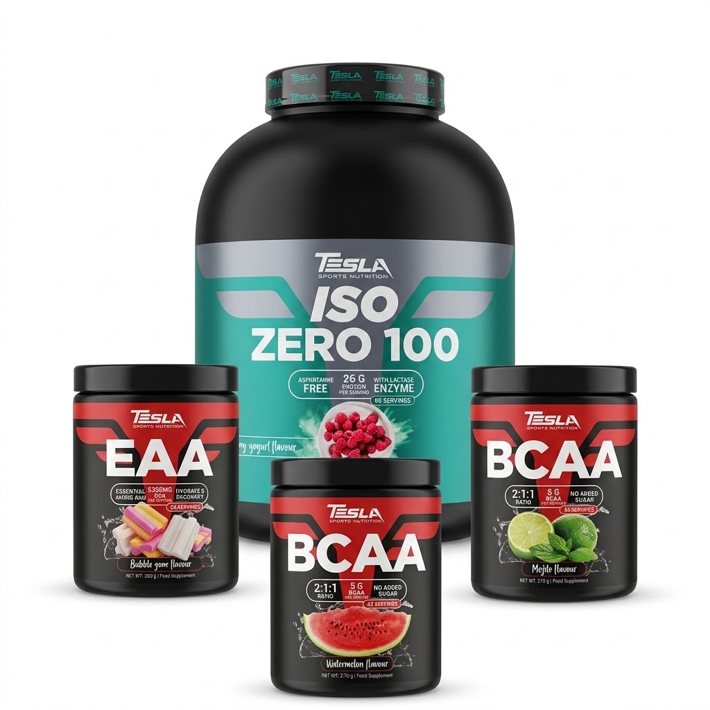 1 Tesla Recovery & Build Stack (Iso Zero 100+BCAA ή EAA) - Image 1